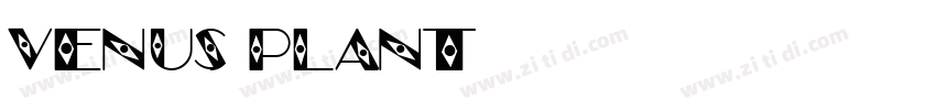 Venus Plant字体转换